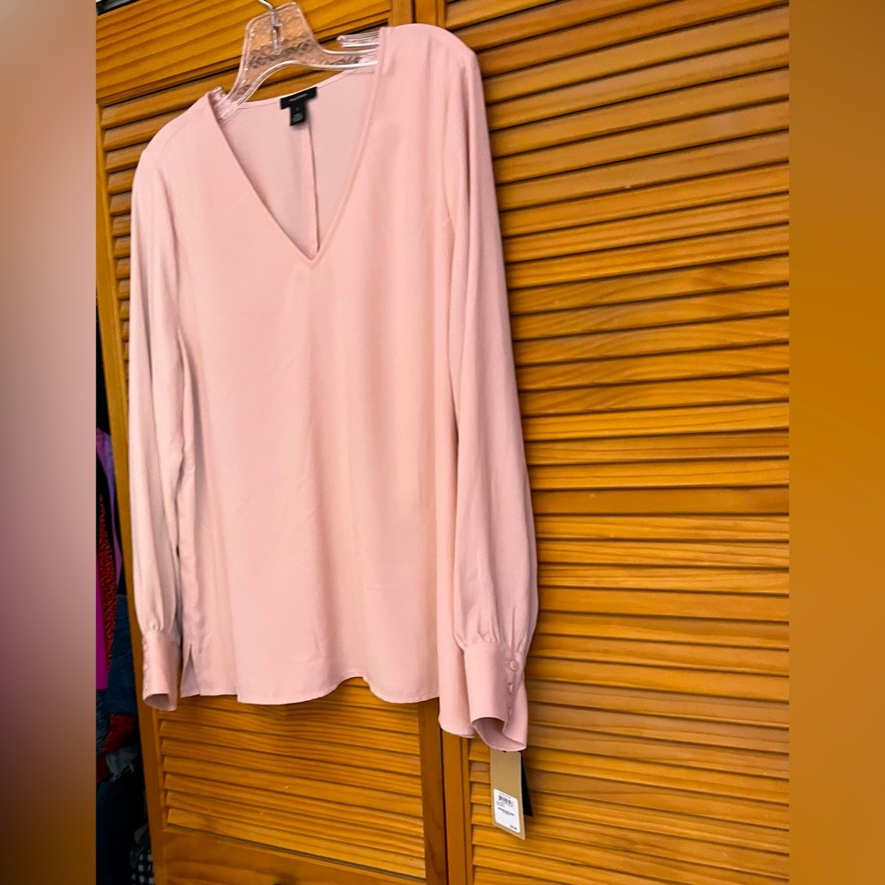 Blouse, Halogen pink sz L